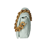 Adriana Borsa a mano da donna Vera pelle 04539-S102 CIELO Gave Lux
