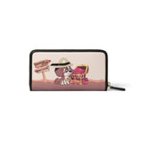 Isolde Ultra Portafoglio donna con zip Misto Poliuretano + Poliestere B17113 126-UNICO Braccialini