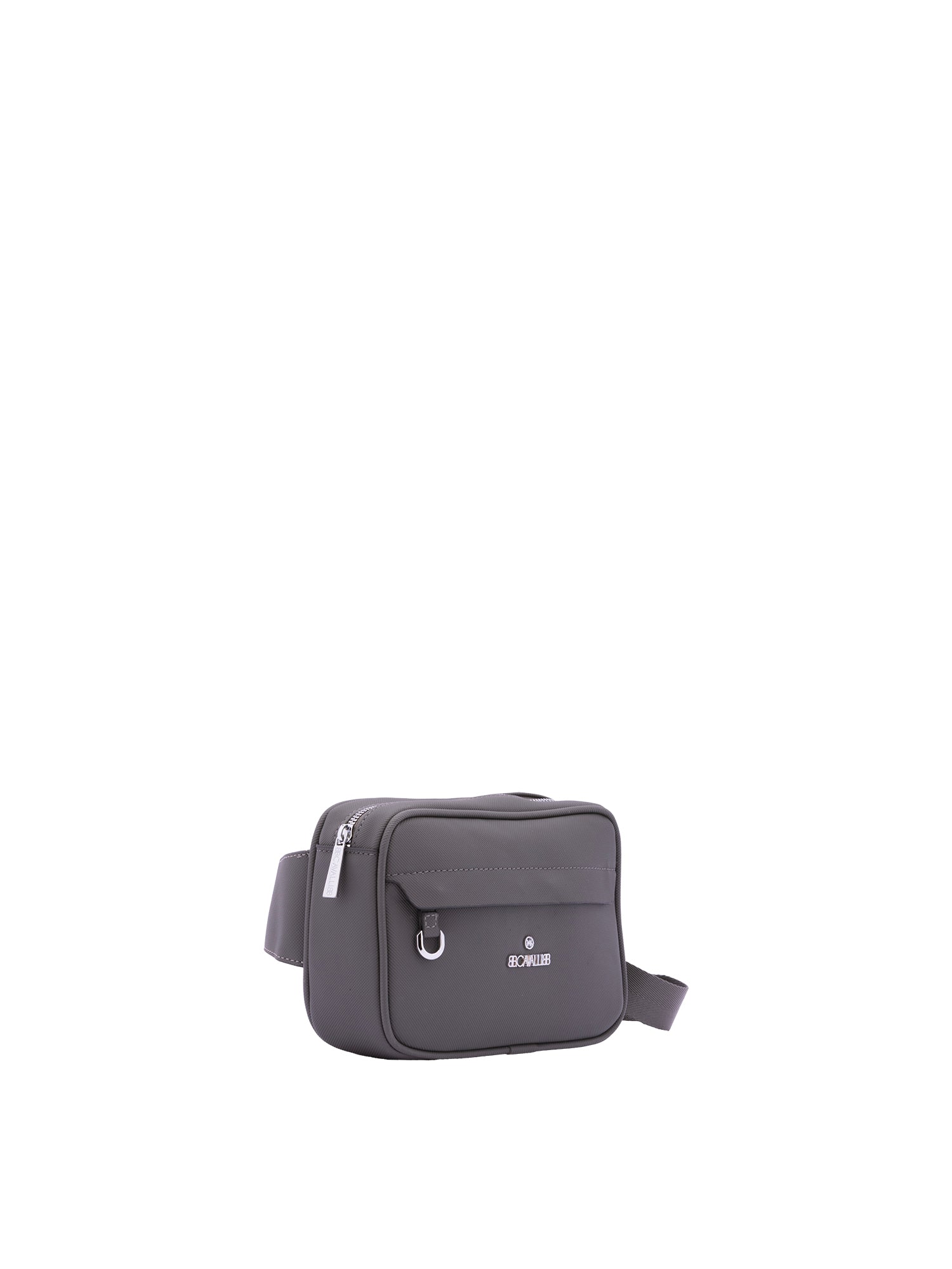Marsupio da uomo in poliestere Casual BC1095-GRIGIO B Cavalli
