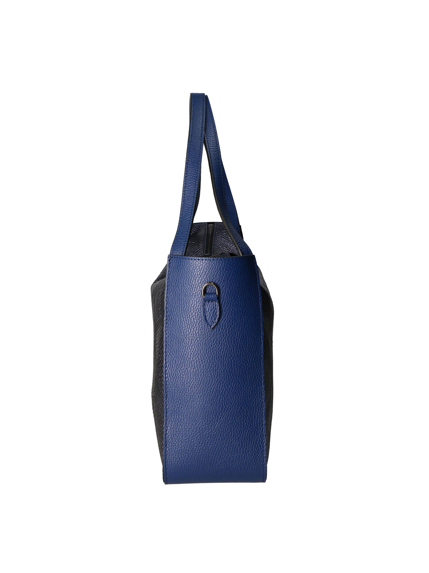 Aura Borsa a spalla da donna Vera pelle stampata lizard 05517-D24 BLU JEANS L033 BLU Gave Lux
