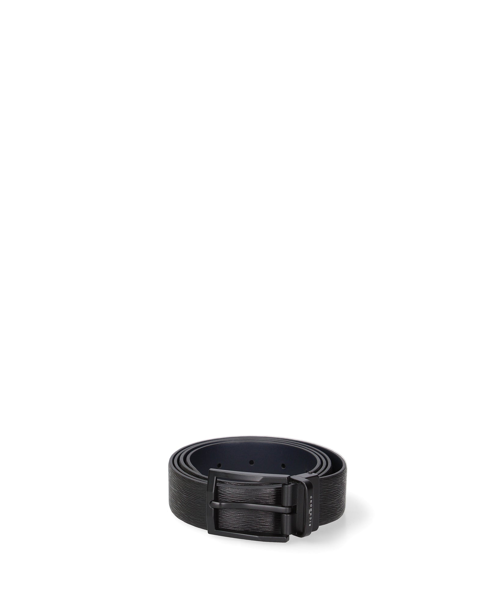 Cintura uomo vera pelle Taglia 115 JR-C25-BLACK + BLUE-115 John Richmond