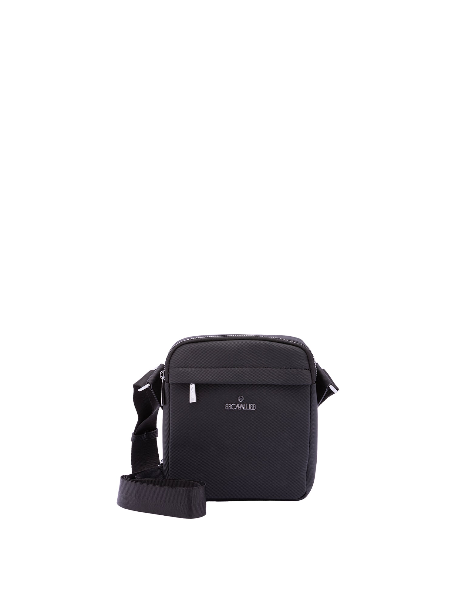 Borsa a tracolla da uomo 100% poliestere BC1096-NERO B Cavalli