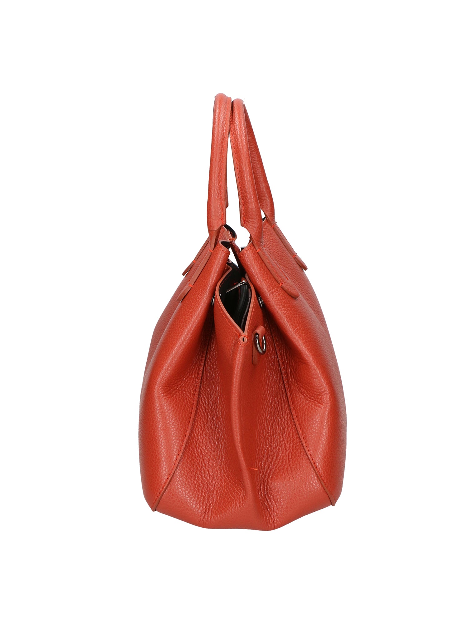 Vincenza Borsa a mano da donna Vera pelle 06898-D61 MATTONE(HP) Gave Lux