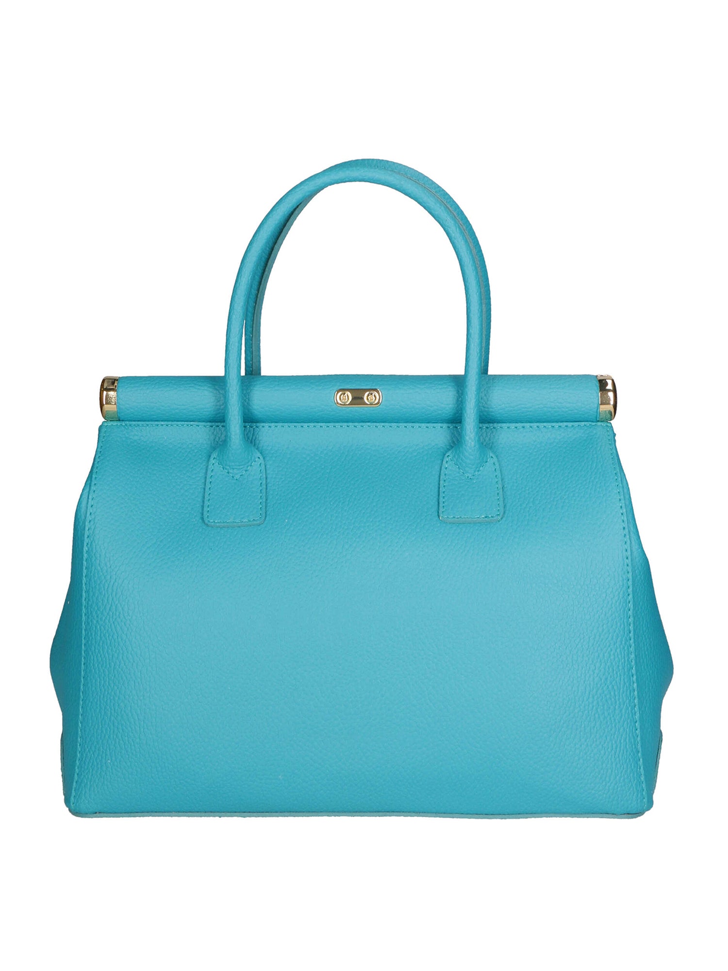 Aleria Borsa a mano da donna Vera pelle 8005-D32 TURCHESE Gave Lux