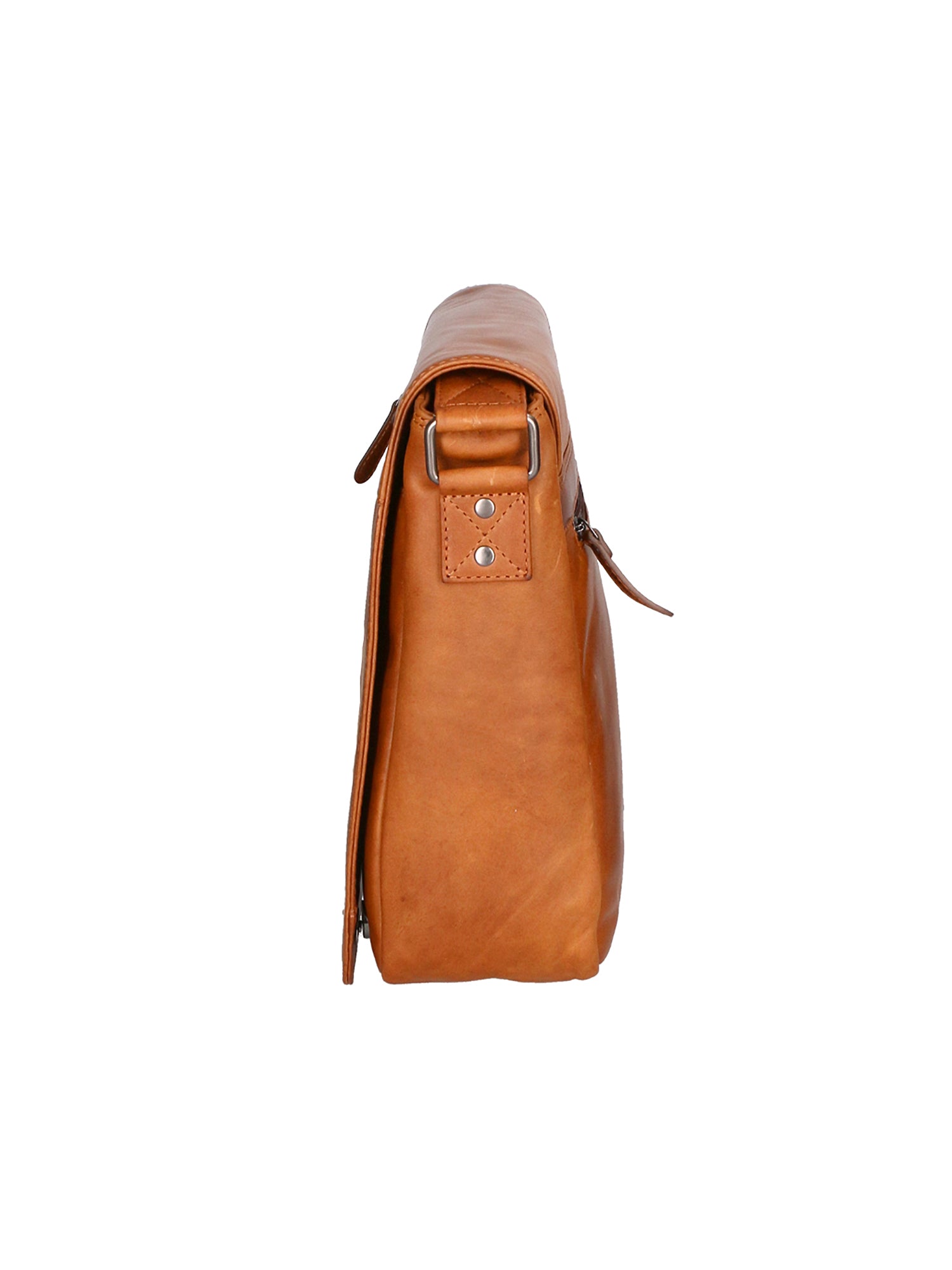 Borsa da lavoro uomo in vera pelle RFID HILB-400-CUOIO Hill Burry