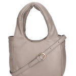 Virna Borsa a mano da donna Vera Pelle 06501-S77 GRIGIO PERLA Gave Lux