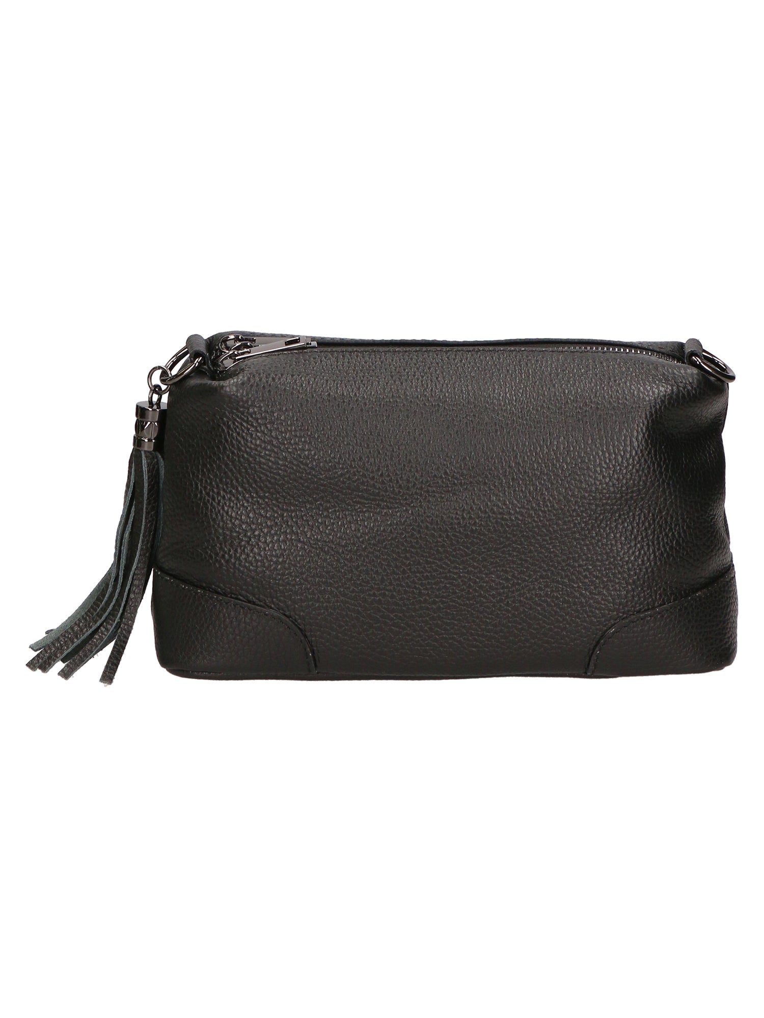 Lidia Borsa a mano da donna Vera pelle 06513-NERO Gave Lux