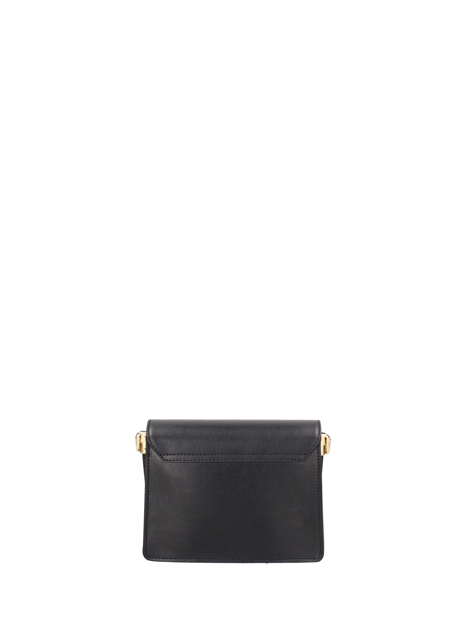Borsa a tracolla da donna 100% vera pelle JR-W-1105L-SA-BLACK John Richmond