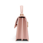 Borsa a mano da donna 100% pelle vegana PU 700-2PT-ROSE Diana&co