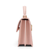 Borsa a mano da donna 100% pelle vegana PU 700-2PT-ROSE Diana&co