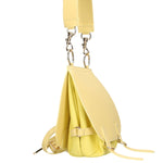 Lisetta Borsa a tracolla da donna Vera pelle 8683-GIALLO Gave Lux