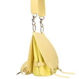 Lisetta Borsa a tracolla da donna Vera pelle 8683-GIALLO Gave Lux