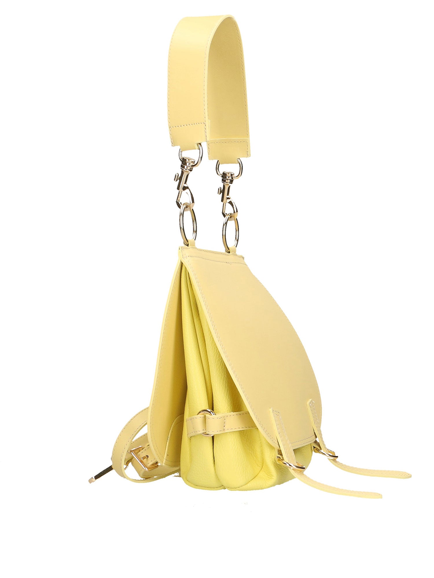 Lisetta Borsa a tracolla da donna Vera pelle 8683-GIALLO Gave Lux