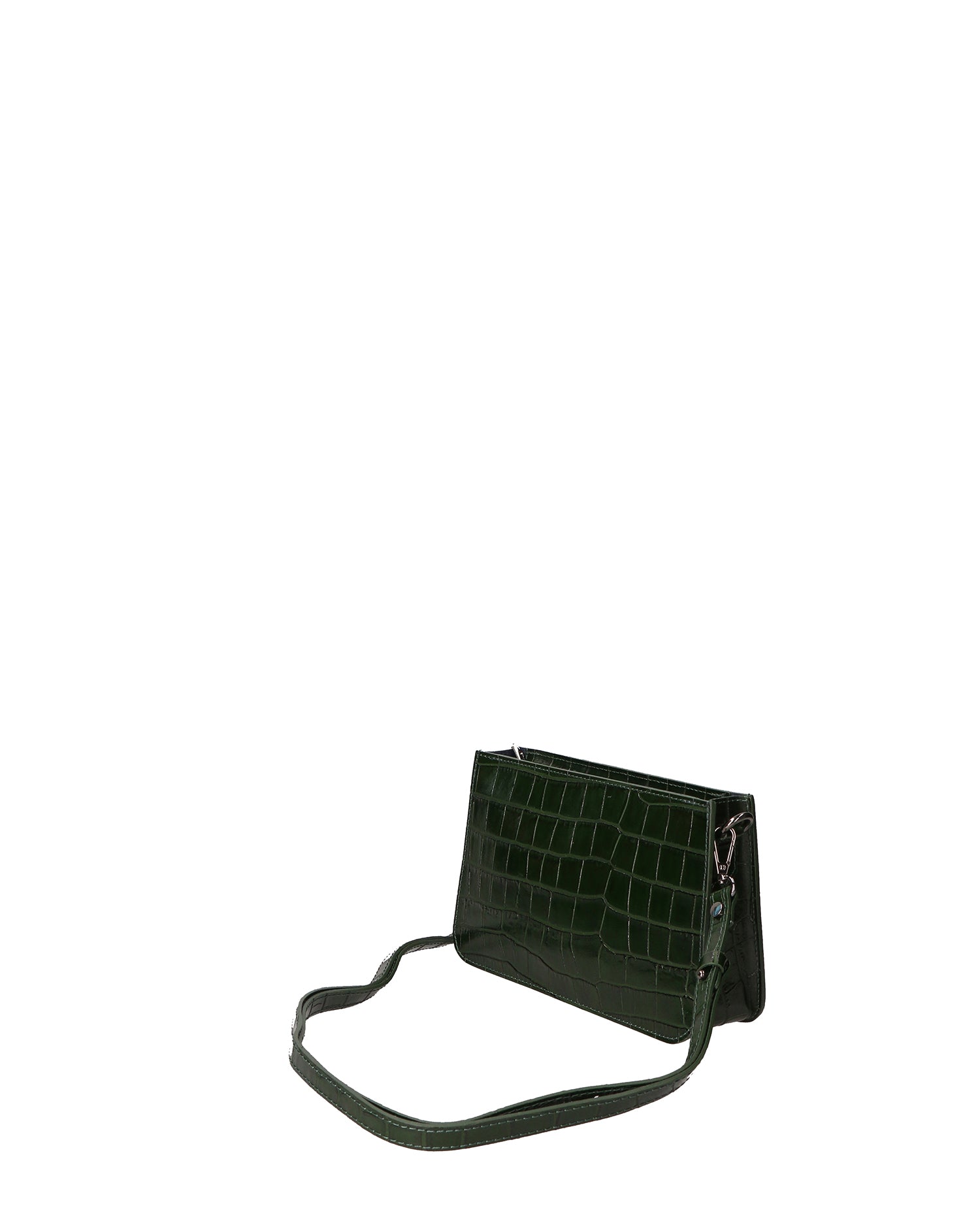 Valoria Borsa a spalla da donna Vera pelle 05414-B14 VERDE SCURO Gave Lux