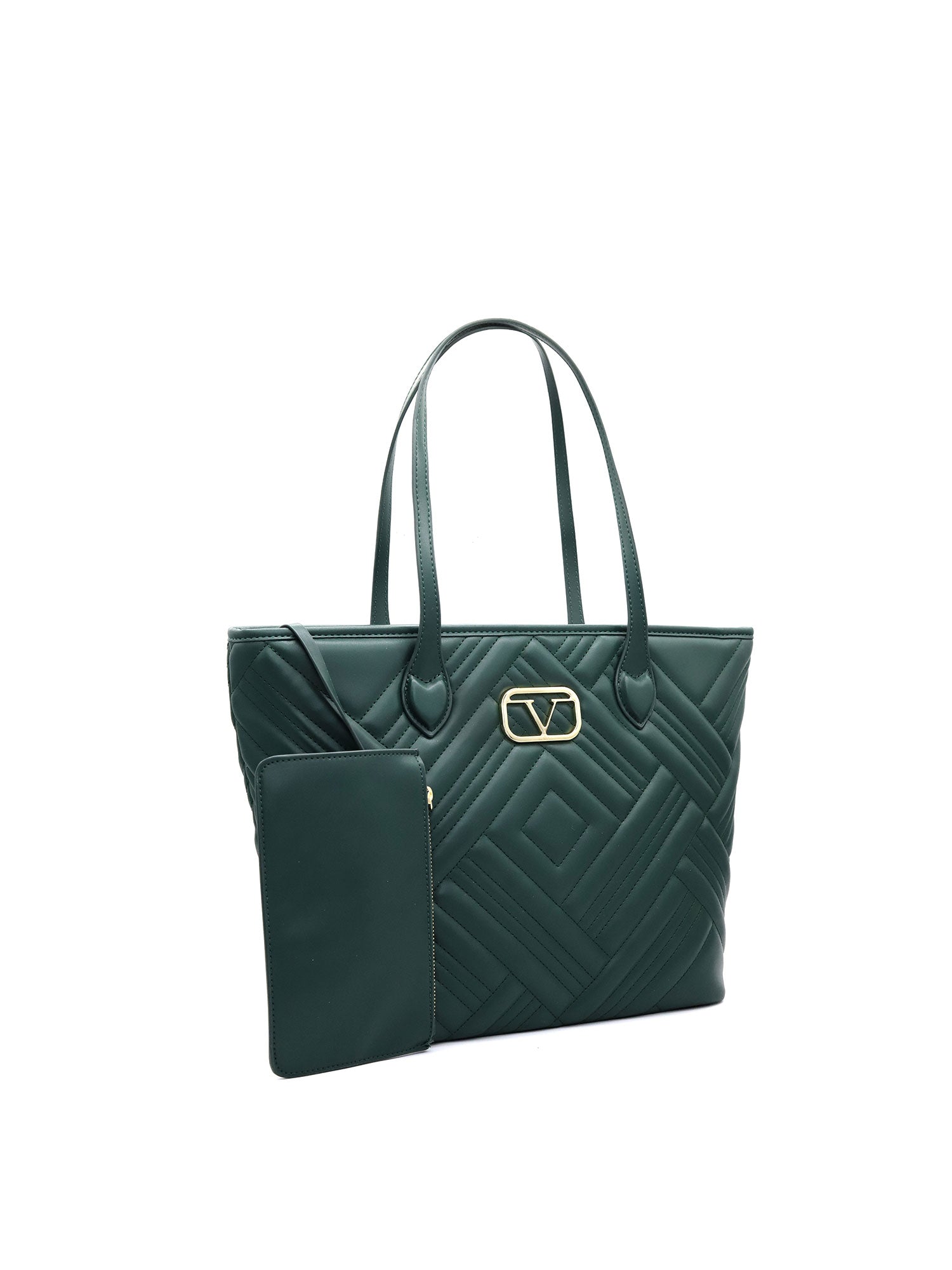 Santorini Borsa Shopper da donna Ecopelle VT-203-VERDE 19V69 Italia