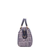 Borsa a bauletto da donna Ecopelle BC1371-BLU B Cavalli