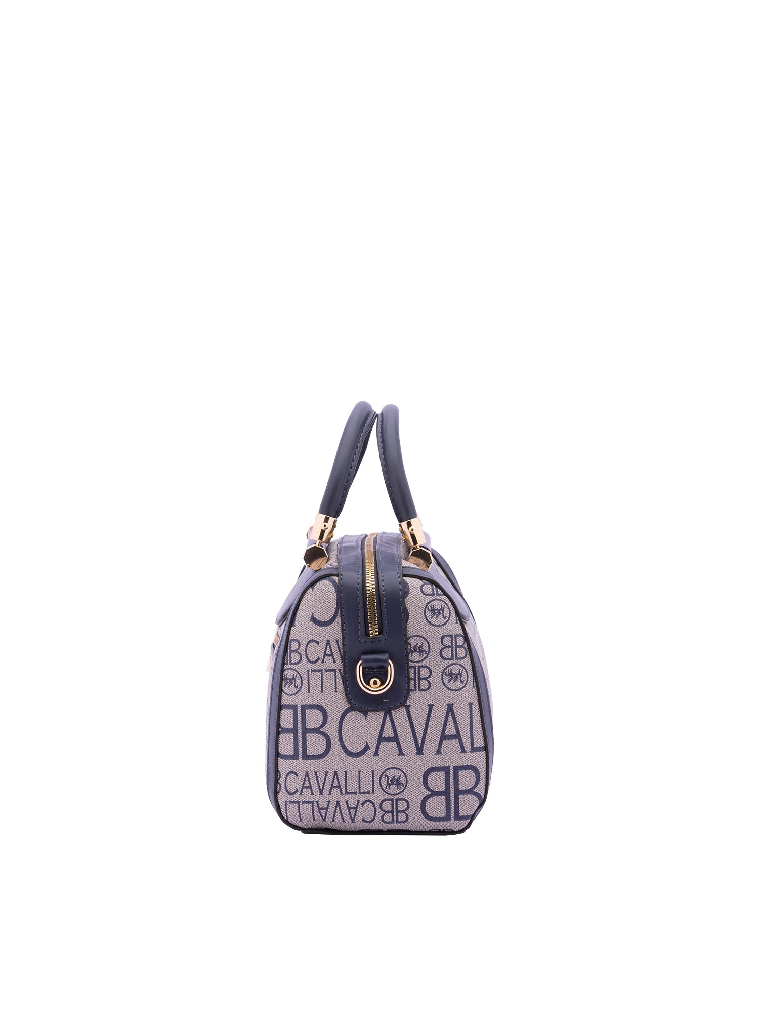Borsa a bauletto da donna Ecopelle BC1371-BLU B Cavalli