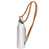 Chanel 3005-01 BIANCO 06 CUOIO Zaino da donna in vera pelle Gave Lux