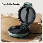 Plastica & Teflon Macchina per Omelette Unisex Garanzia 24 Mesi BLA-1116-Azure Greenis