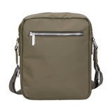 Borsa a tracolla uomo 100% PU Leather PCL3018-GREEN-BLACK Northampton Polo Club