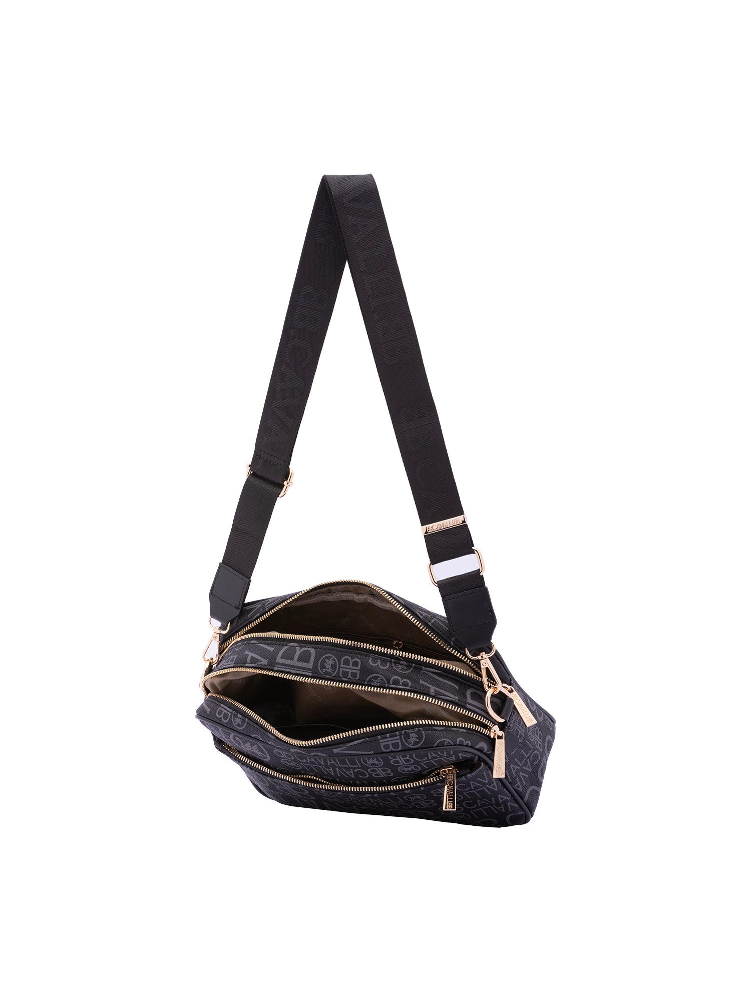 Borsa a tracolla da donna Ecopelle BC1416-NERO NERO B Cavalli