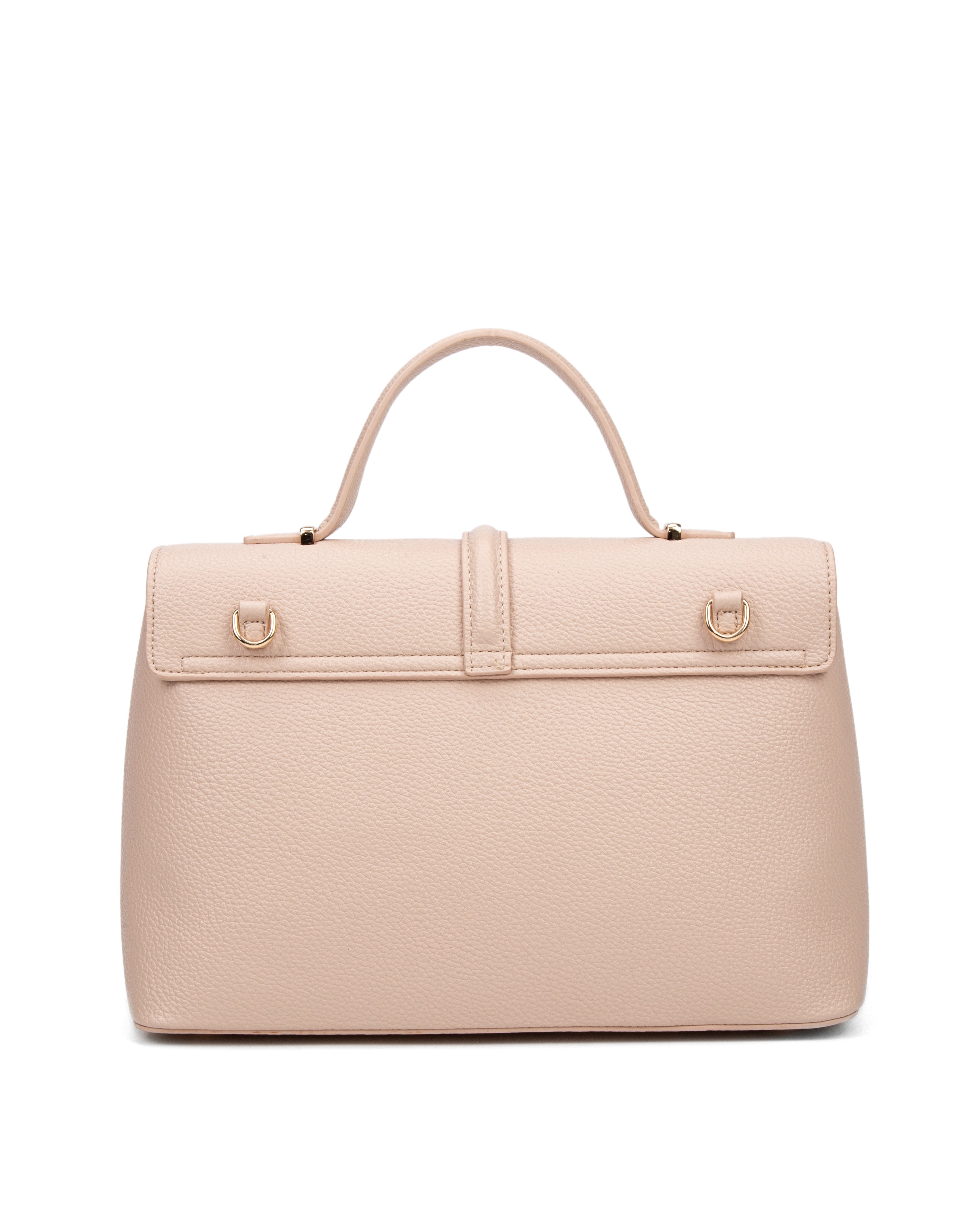 Borsa a mano da donna 100% pelle vegana PU 755-2PT-NUDE Diana&co