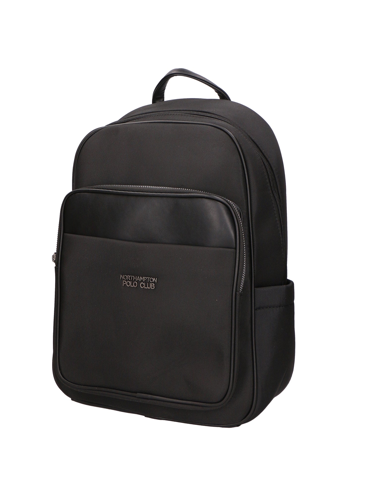 Zaino uomo in pelle PU vegana Casual PCL3113-BLACK Northampton Polo Club