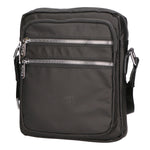 Borsa a tracolla uomo 100% pelle PU PCL3020-BLACK Northampton Polo Club