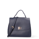 Borsa a mano da donna Ecopelle 635-1-NAVY BLUE Diana&co