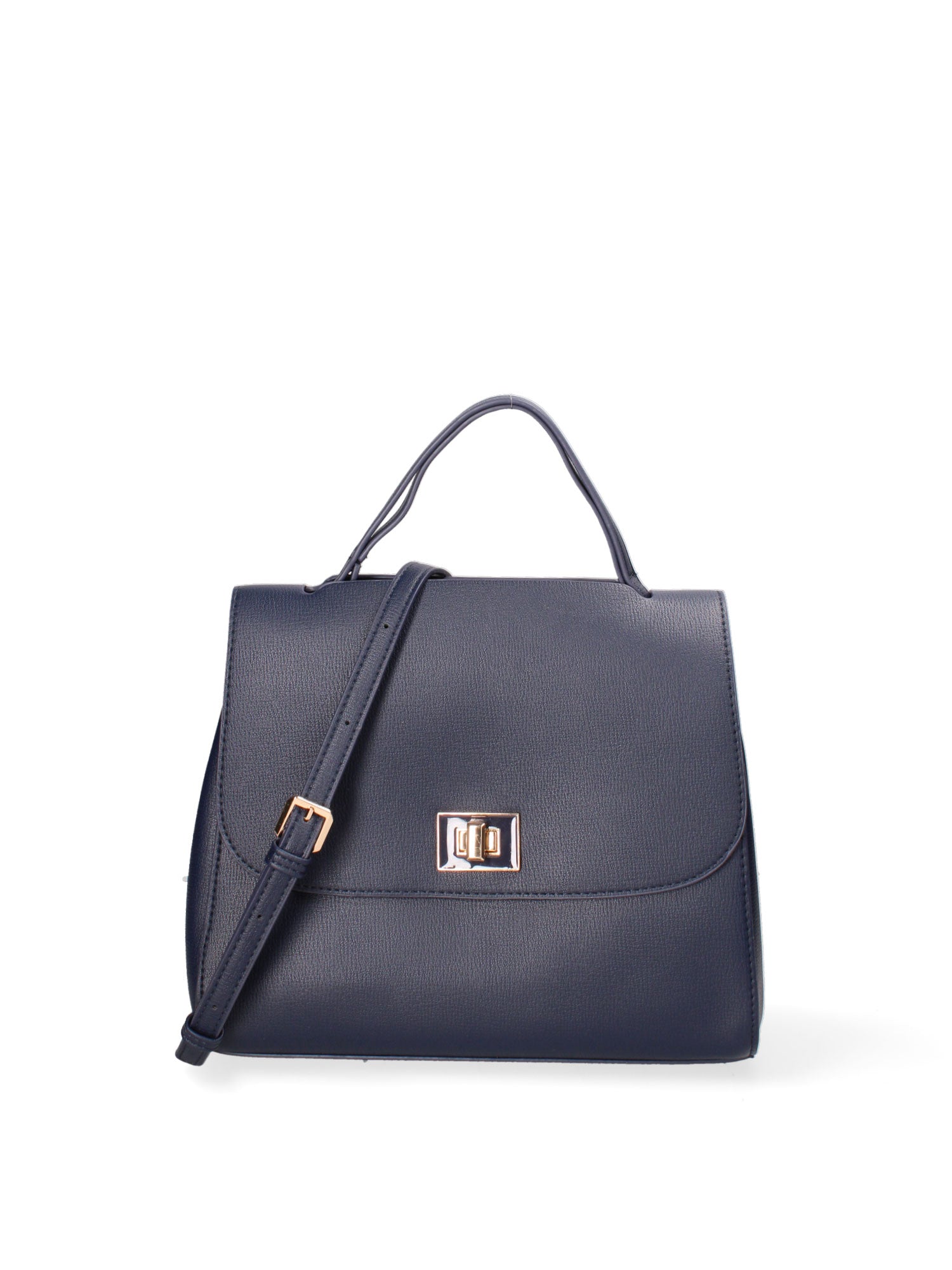 Borsa a mano da donna Ecopelle 635-1-NAVY BLUE Diana&co
