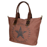 Sabrina Borsa a mano da donna 100% poliestere 8152-COFFEE Gave Lux