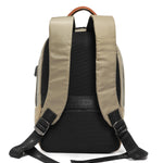 Zaino uomo in poliuretano Casual MO-02IC-BEIGE+CUOIO Momo Design