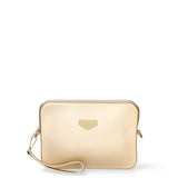 Borsa a tracolla da donna 100% Pvc FLAT-FLOWE-GOLD - LIGHT GOLD Marc Ellis