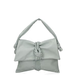 Borsa a spalla da donna Vera pelle 07172-S102 CIELO Viola Castellani