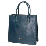 Giulia Borsa a mano da donna Vera pelle effetto cocco 468W-D33 OTTANIO Viola Castellani