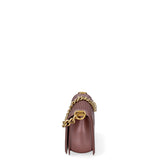 Borsa a mano da donna 100% Pvc FLAT-S-BALL 24-CHOCOLATE - LIGHT OTTONE Marc Ellis