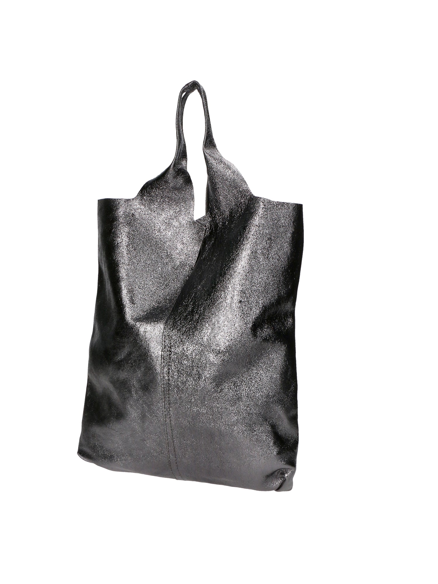 Argenta Borsa a spalla da donna Pelle laminata 05358-L020 FERRO Gave Lux