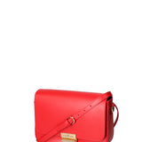 Borsa a tracolla da donna Vera pelle JR-W-1130RU-CORAL RED-GOLD John Richmond