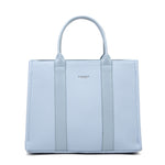 Borsa a mano da donna 100% pelle vegana PU 715-3PT-LIGHTBLUE Diana&co