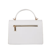 Borsa a mano da donna 100% pelle vegana PU 700-2PT-WHITE Diana&co
