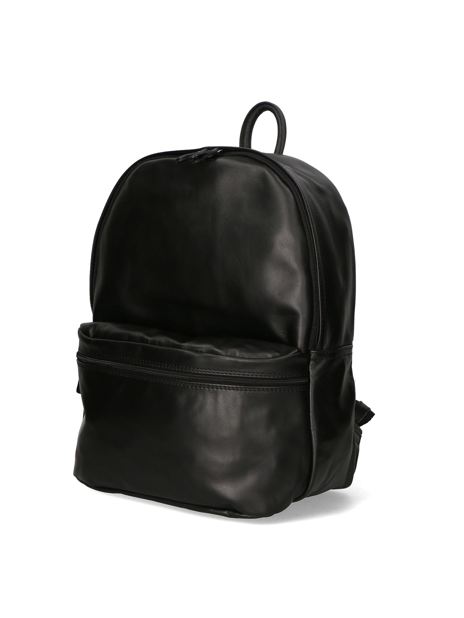 Cloe Zaino da donna in vera pelle Artigianale 6161-NERO BLACK Gave Lux