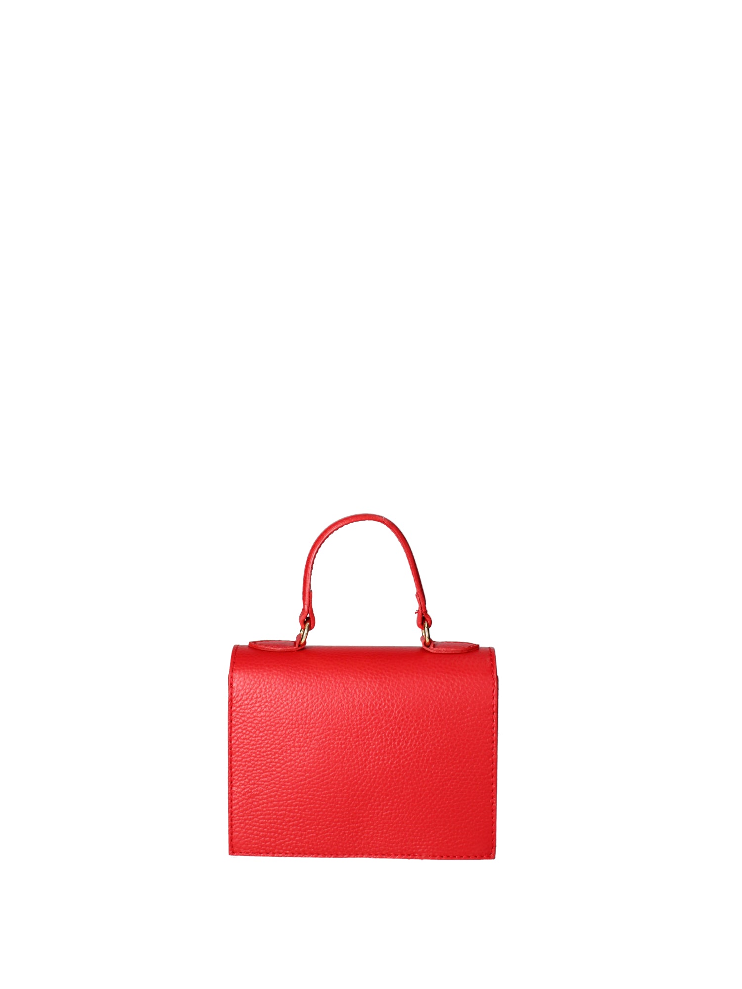 Borsa a mano da donna Vera pelle 07161-D58 ROSSO FUOCO Roberta Rossi