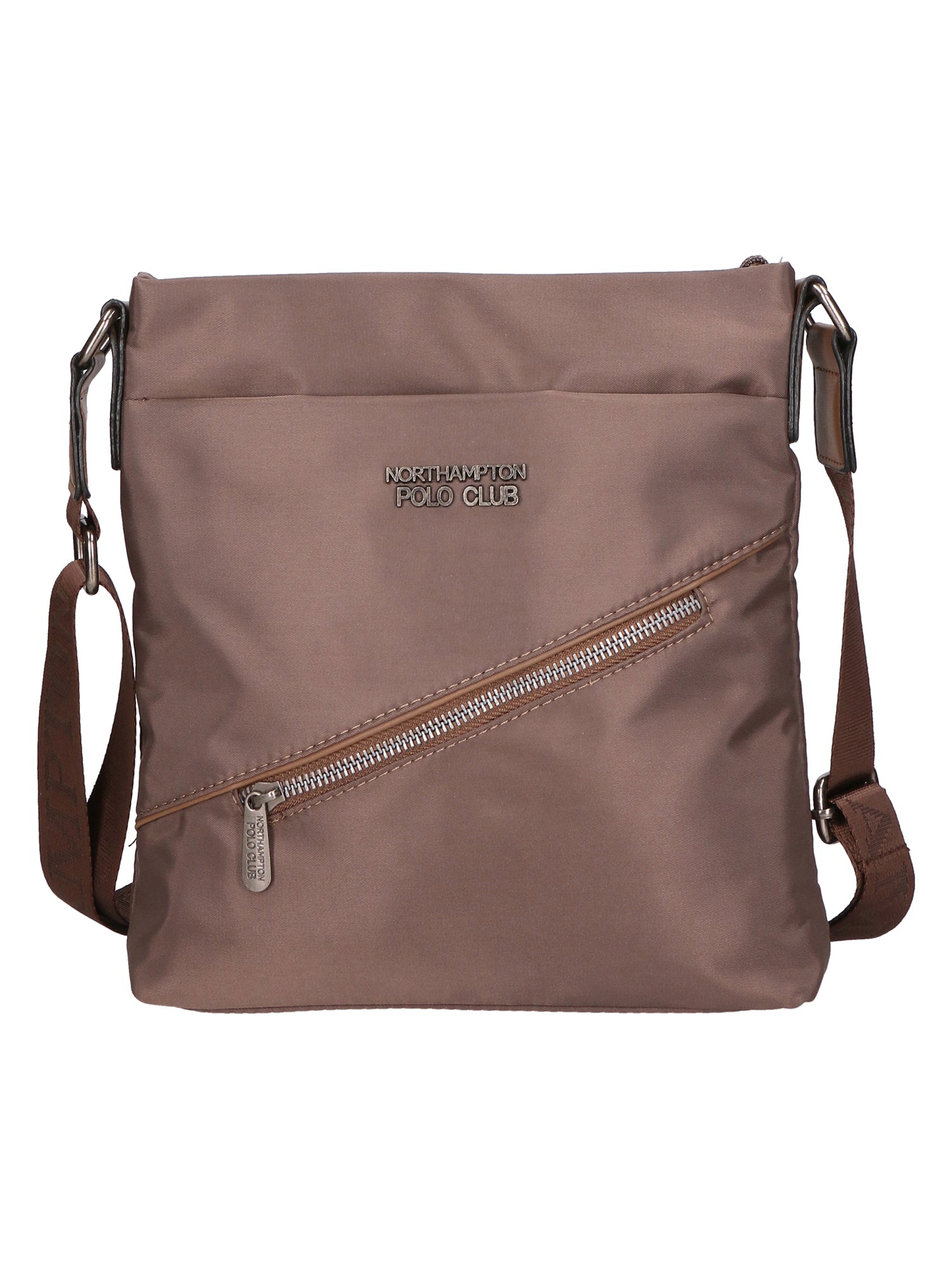 Borsa a tracolla uomo 100% PU Leather PCL3157-EARTH Northampton Polo Club