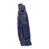 Borsa a tracolla uomo 100% PU Leather PCL3157-BLUE Northampton Polo Club