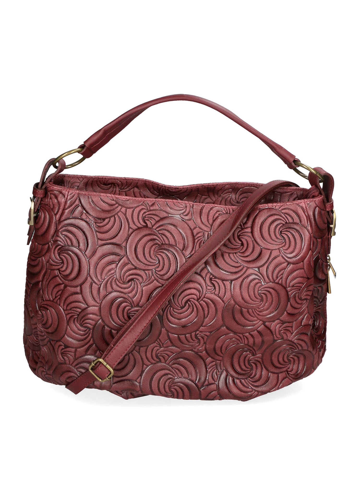Lumelia Borsa a mano da donna Vera pelle 80013-037 BORDO Gave Lux