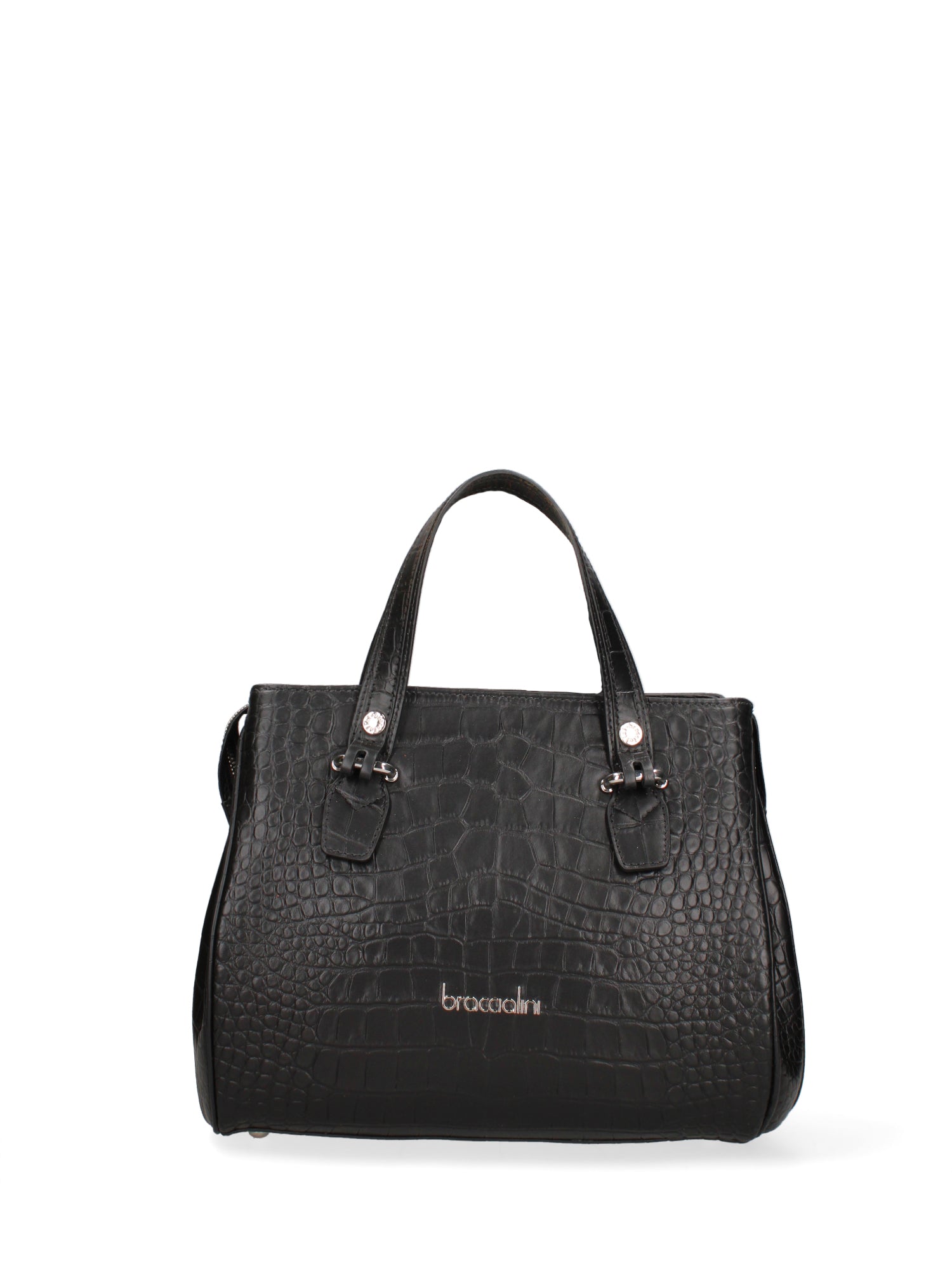 Avelina Chic Borsa a mano da donna Vera pelle B14191-NERO Braccialini
