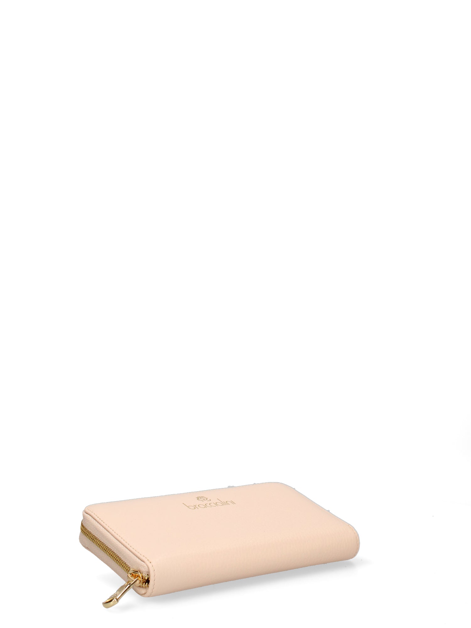 Felicia Portafoglio donna con zip Misto Poliestere + Poliuretano B16410 126CO-BEIGE Braccialini