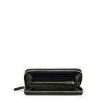 Felicia Portafoglio donna con zip Misto Poliestere + Poliuretano B16410 126CO-NERO Braccialini