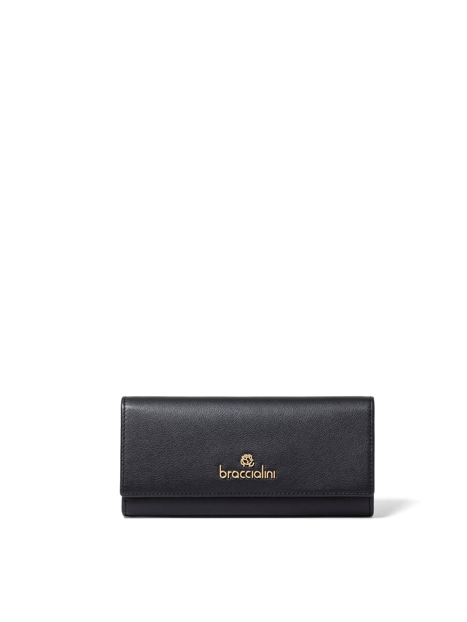 Oriana Ultra B16701CO-NERO Portafoglio donna in vera pelle Braccialini