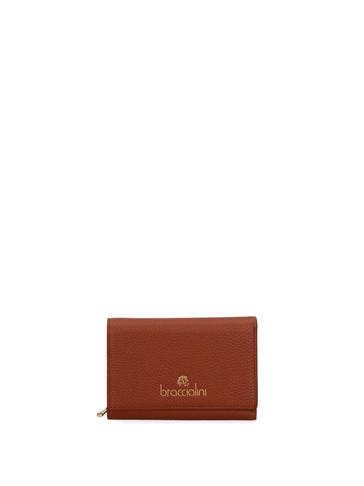 Edera Ultra B16702CO-MARRONE Portafoglio donna in vera pelle Braccialini